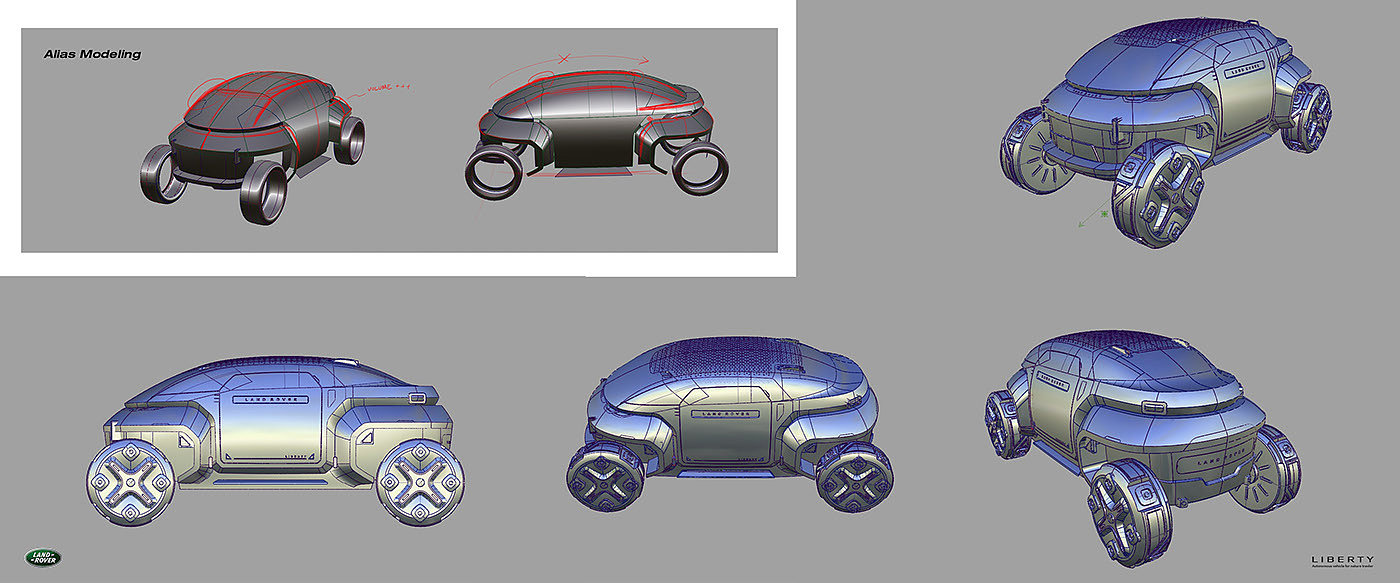 LIBERTY，Land Rover，Concept Car，