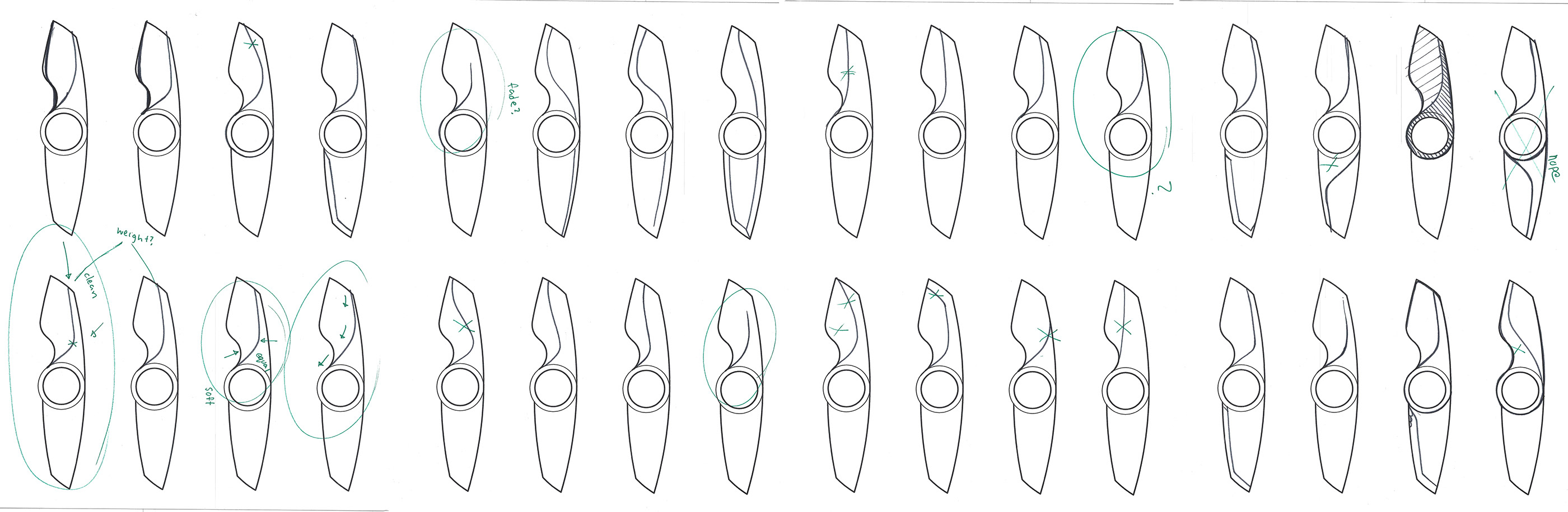 Folding Knife，Tool knife，green，Metal，