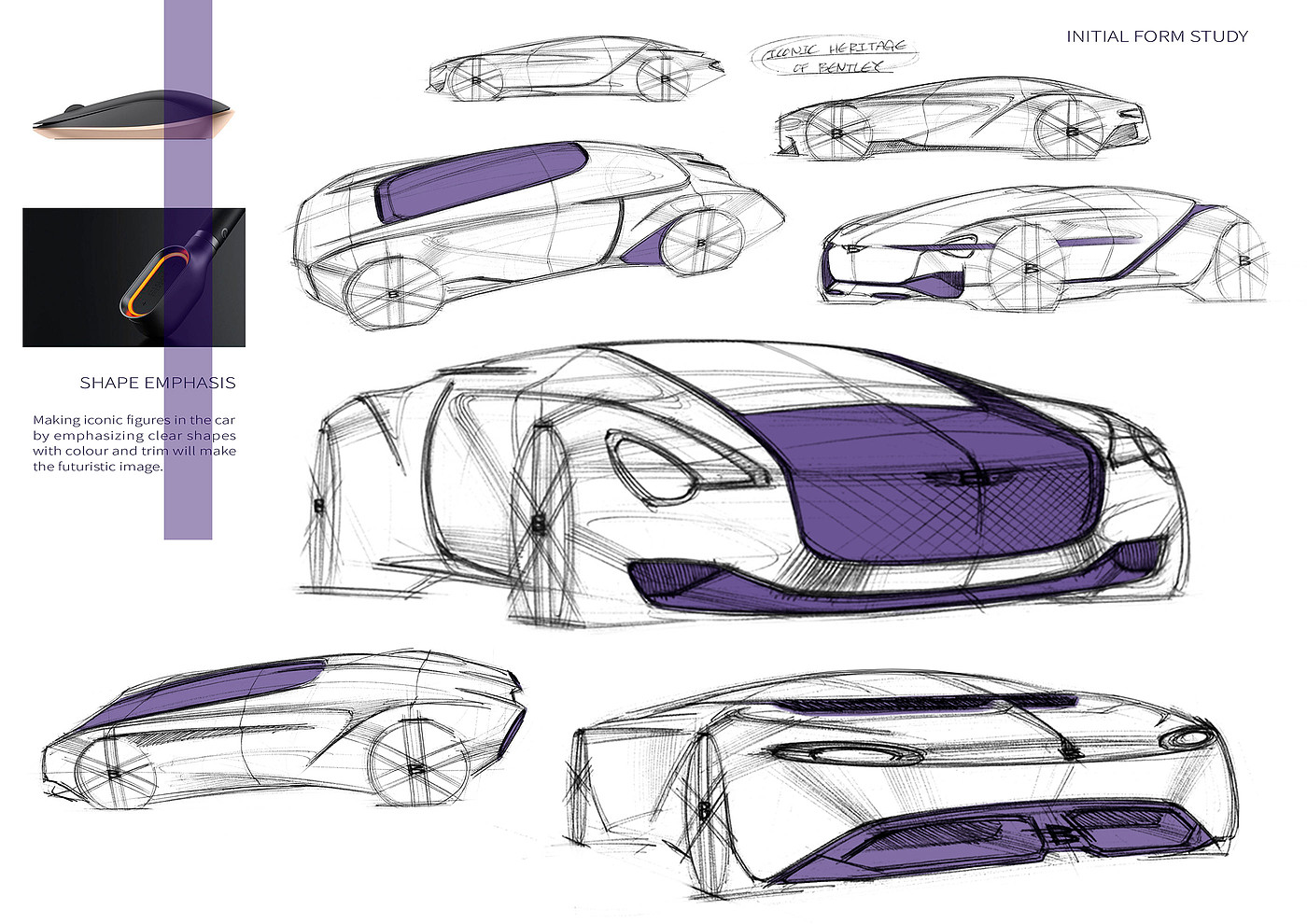 Bentley，汽车设计，概念设计，