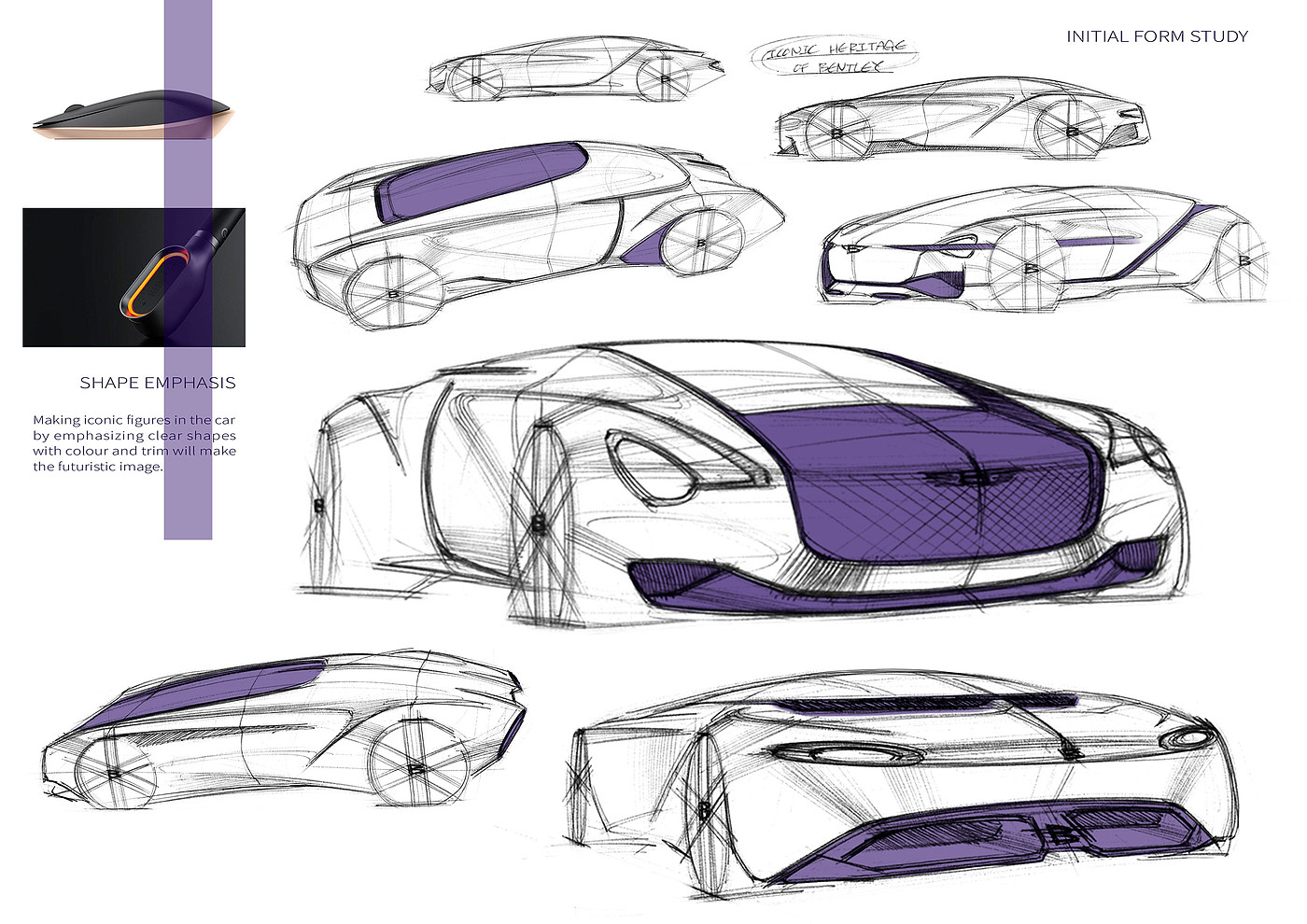 Bentley，Automobile design，conceptual design，