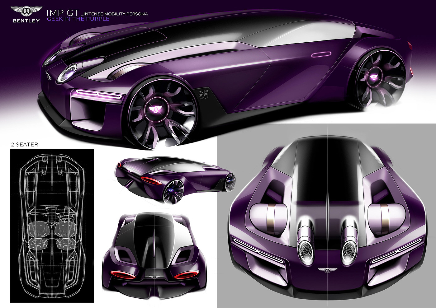 Bentley，Automobile design，conceptual design，