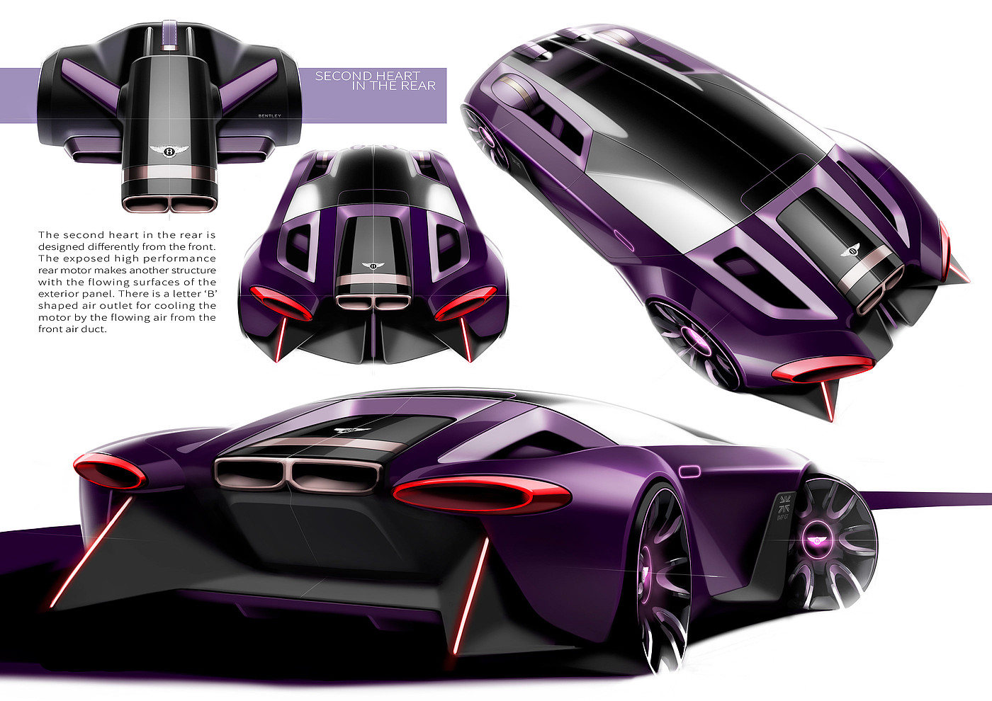 Bentley，Automobile design，conceptual design，
