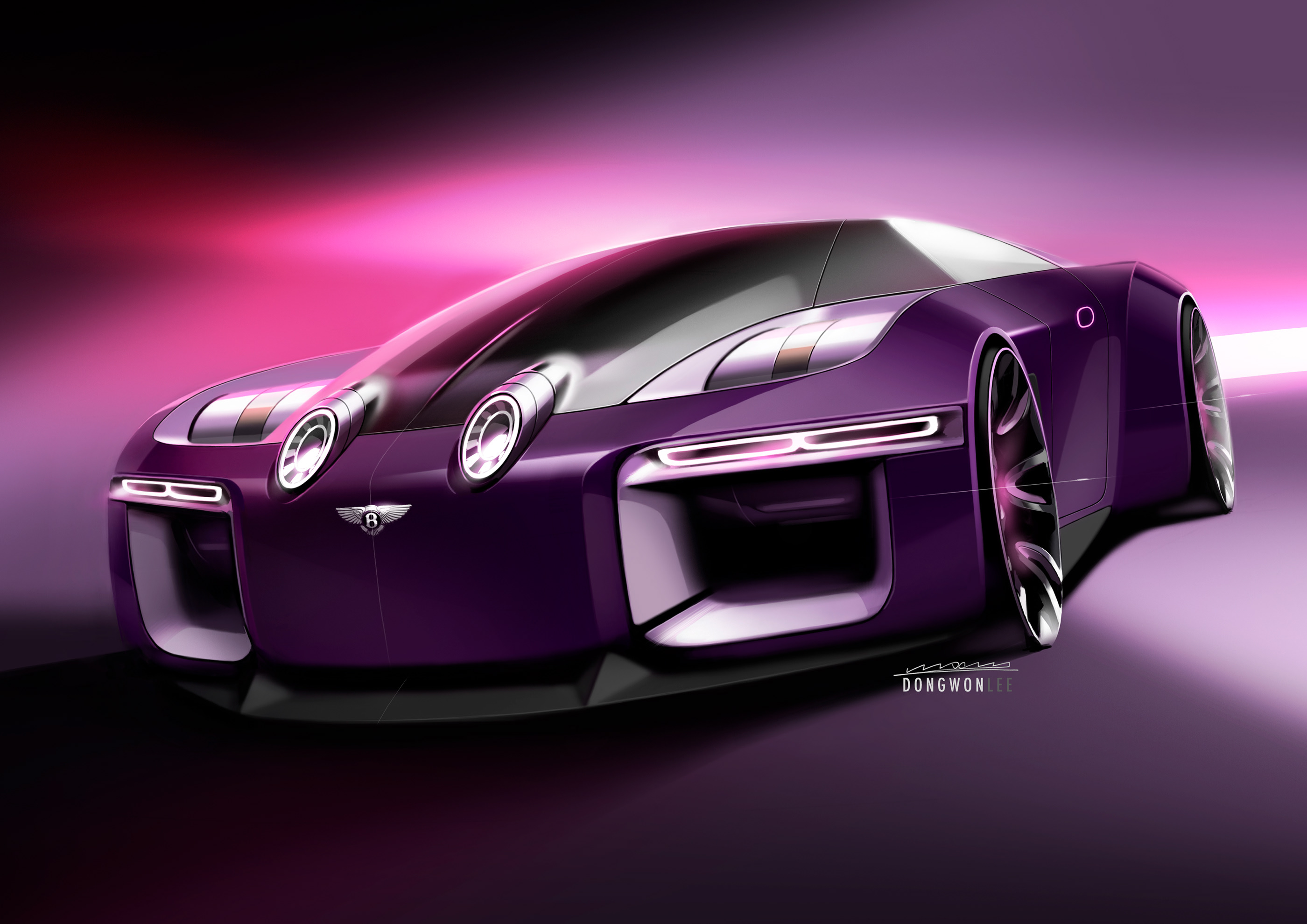 Bentley，Automobile design，conceptual design，