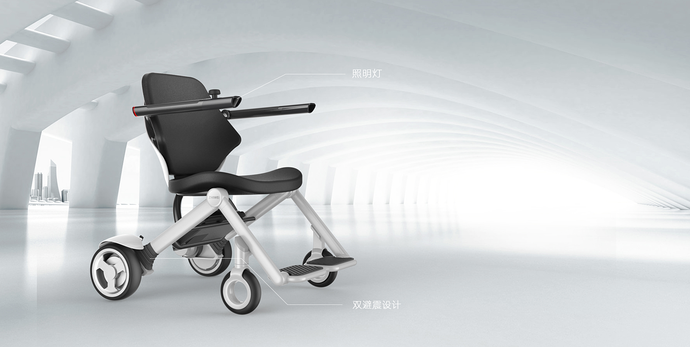 Portable electric wheelchair，