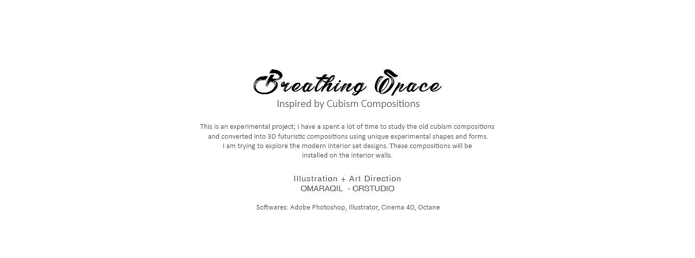 Breathing Space，Art guidance，Interior design，illustration，