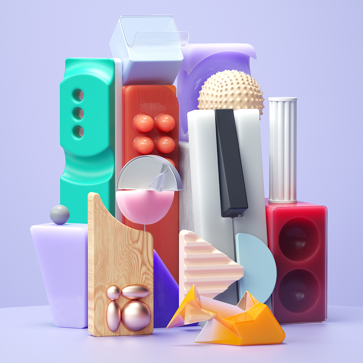 Breathing Space，Art guidance，Interior design，illustration，