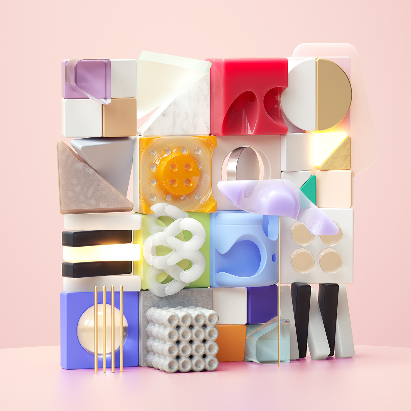 Breathing Space，Art guidance，Interior design，illustration，