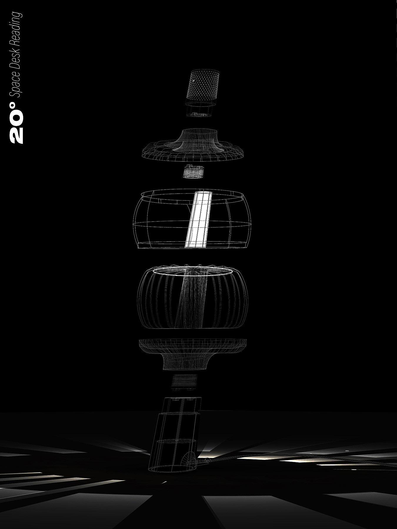 Desk lamp，20°，originality，Design，