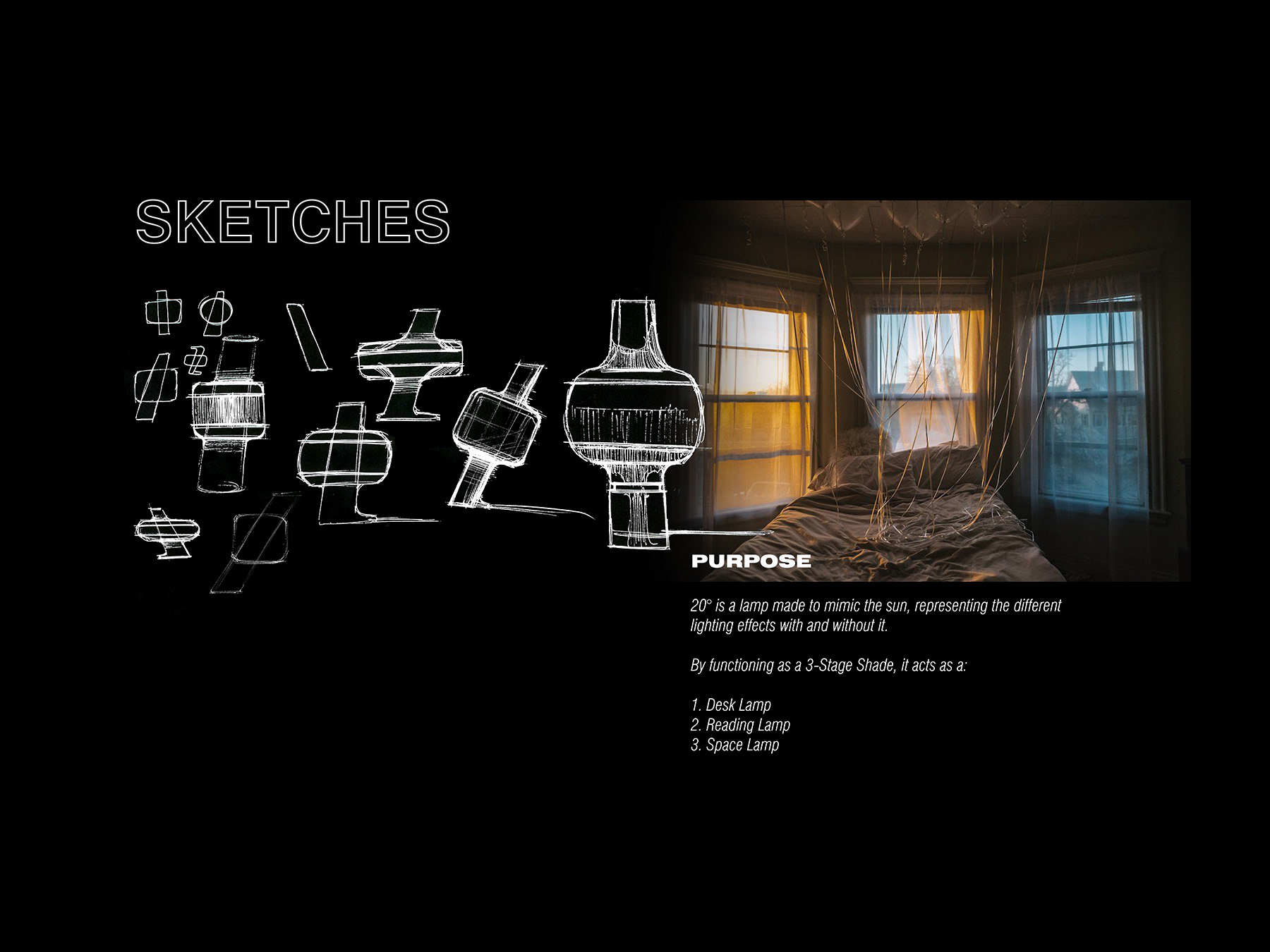 Desk lamp，20°，originality，Design，