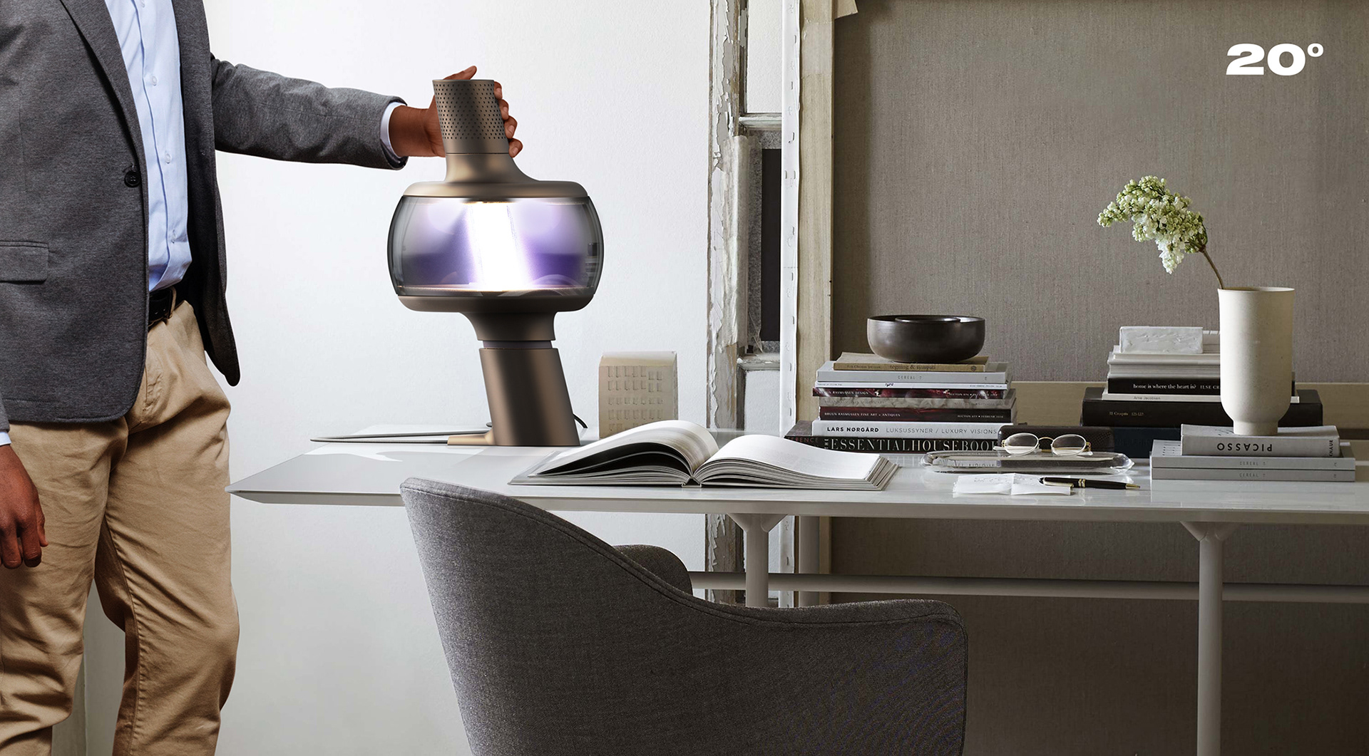 Desk lamp，20°，originality，Design，