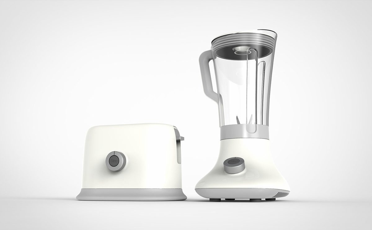 kitchen，multi-function，blender，Bread machine，product design，
