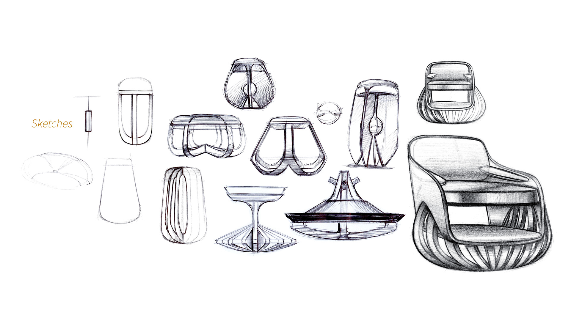 Delicate，Design，chair，Rocking chair，