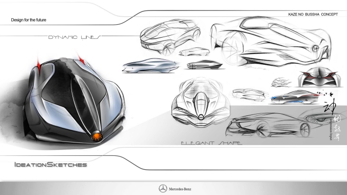 automobile，Hand drawn，conceptual design，vehicle，