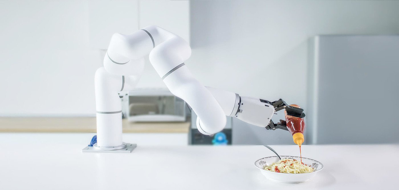 Mechanical arm，robot，Seven axis，