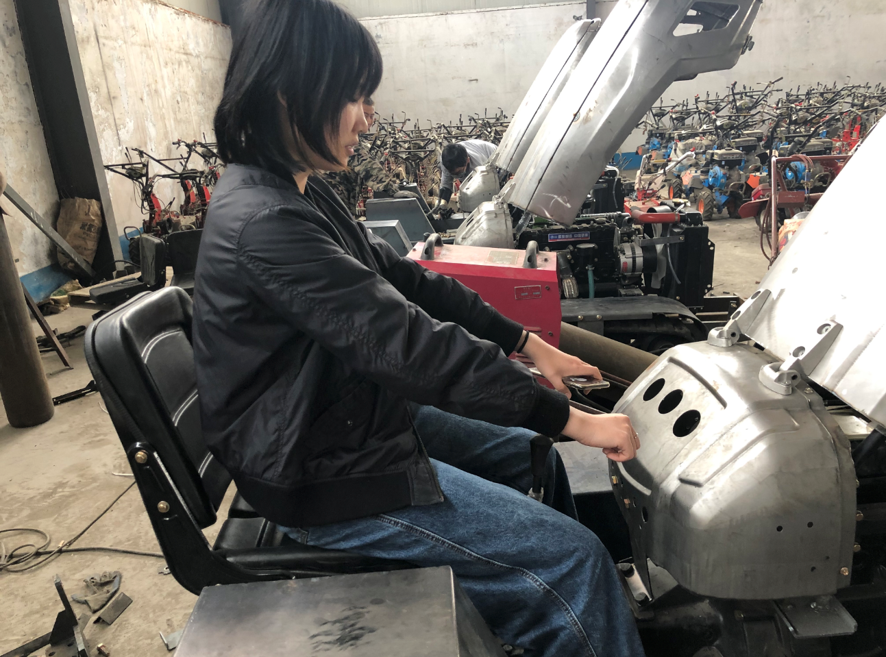 agricultural machinery，Tractor，Appearance design，