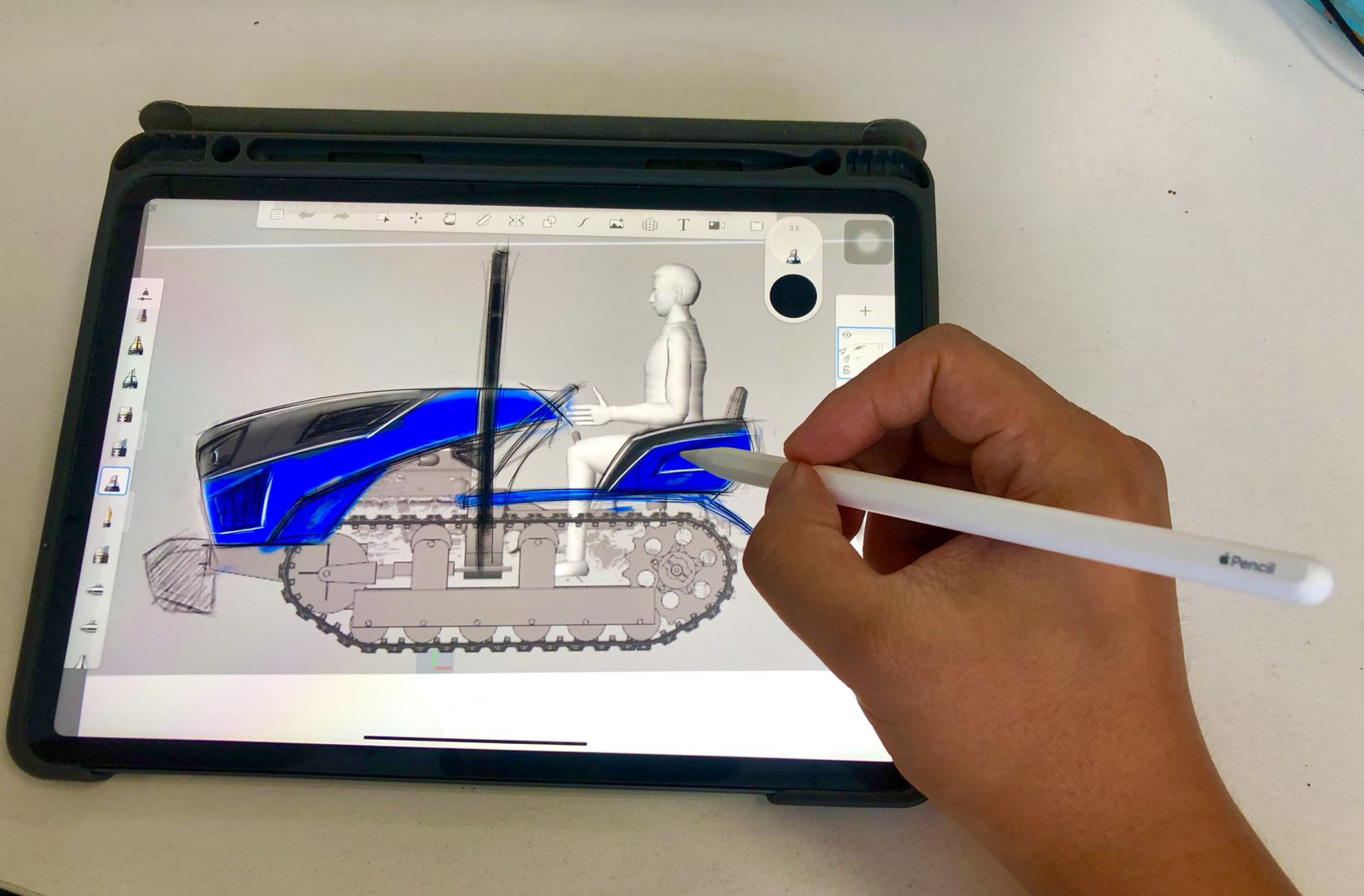 agricultural machinery，Tractor，Appearance design，