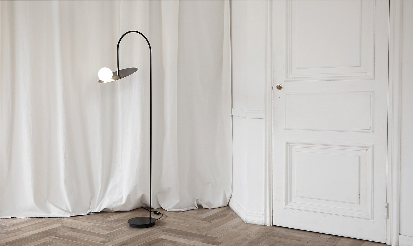 lamp，Design，Floor lamp，On the edge，