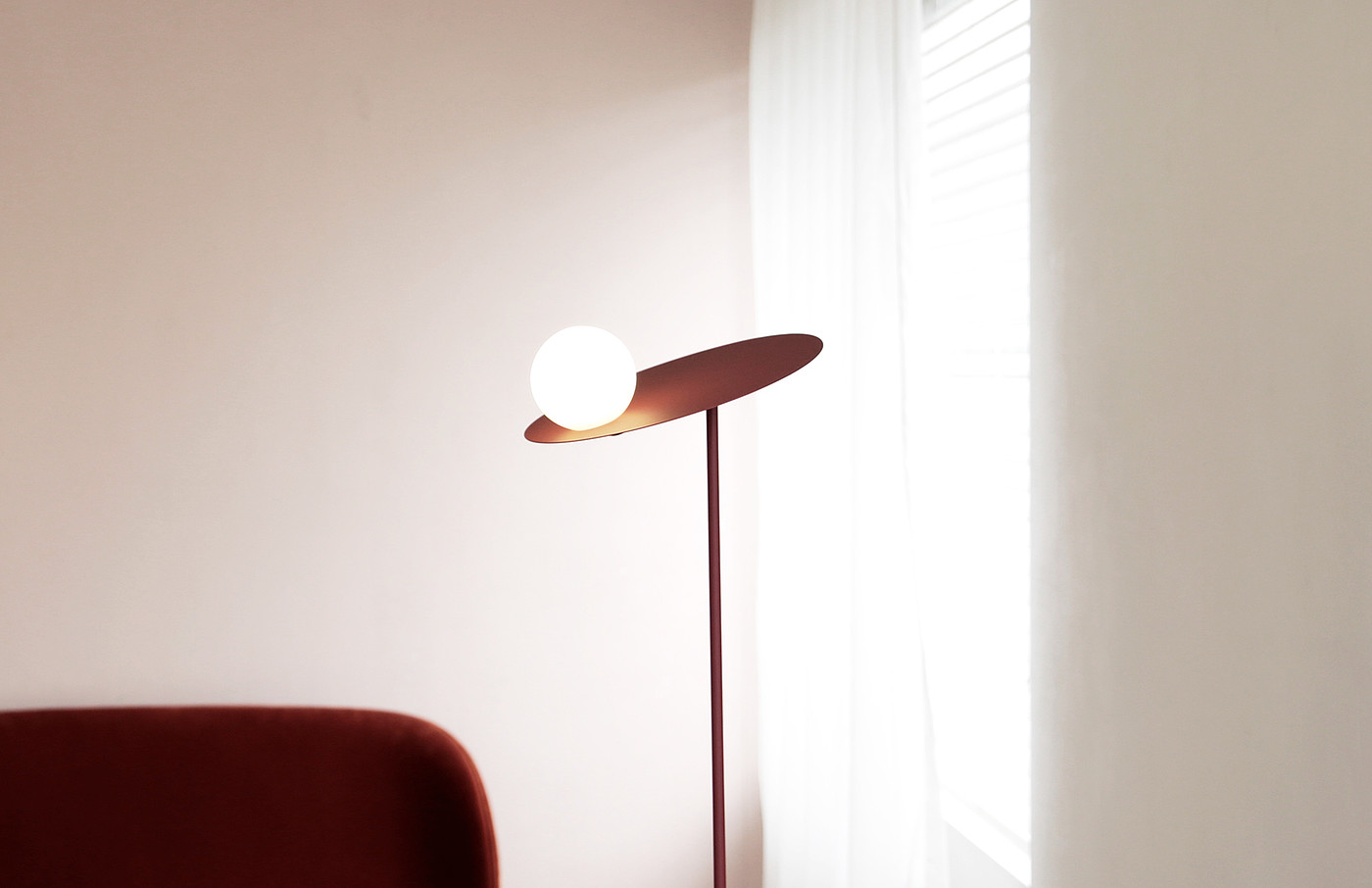 lamp，Design，Floor lamp，On the edge，