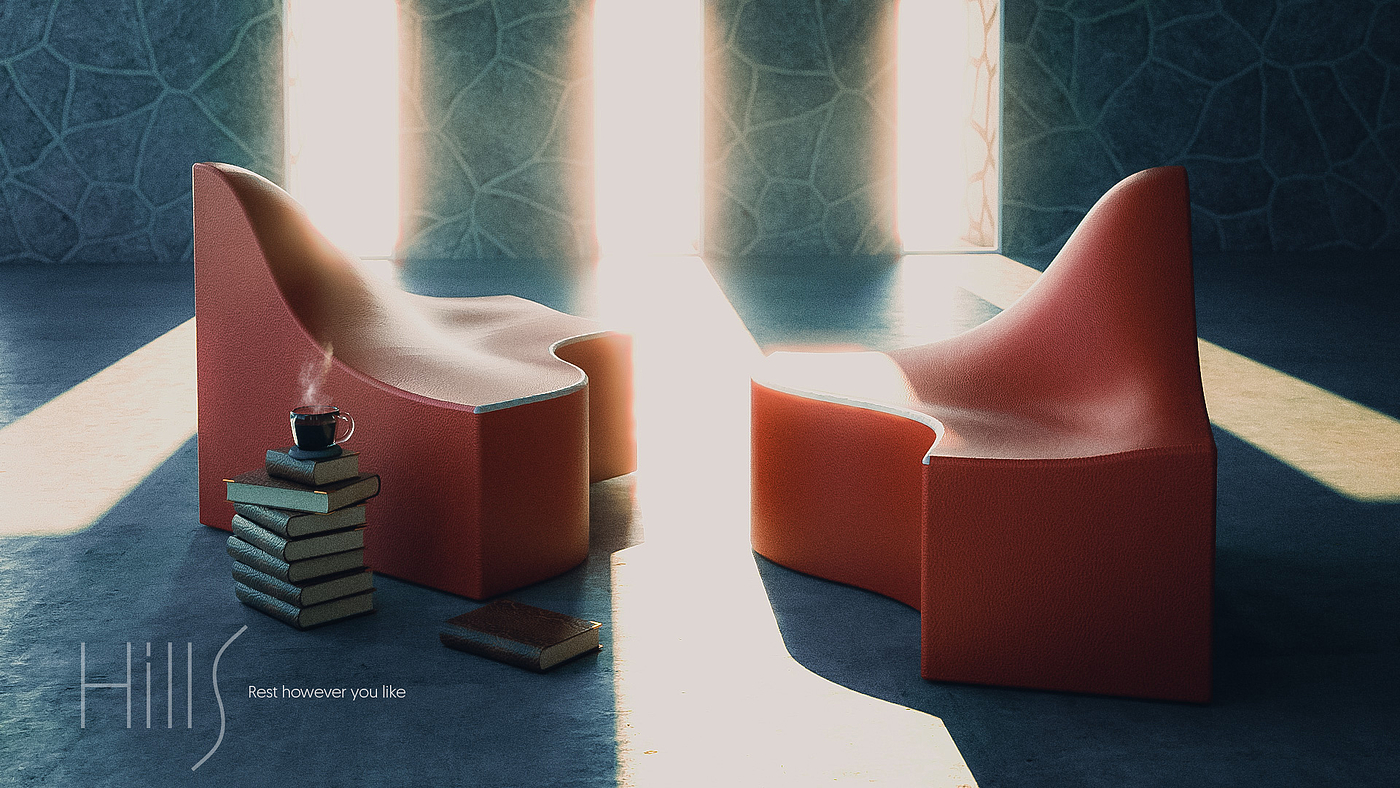 concept，originality，Hills，sofa，