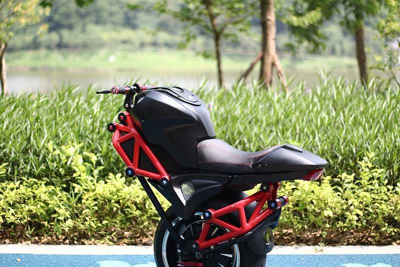 A9 single wheel electric motorcycle，