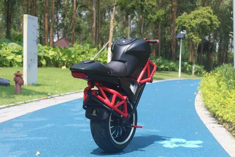 A9 single wheel electric motorcycle，