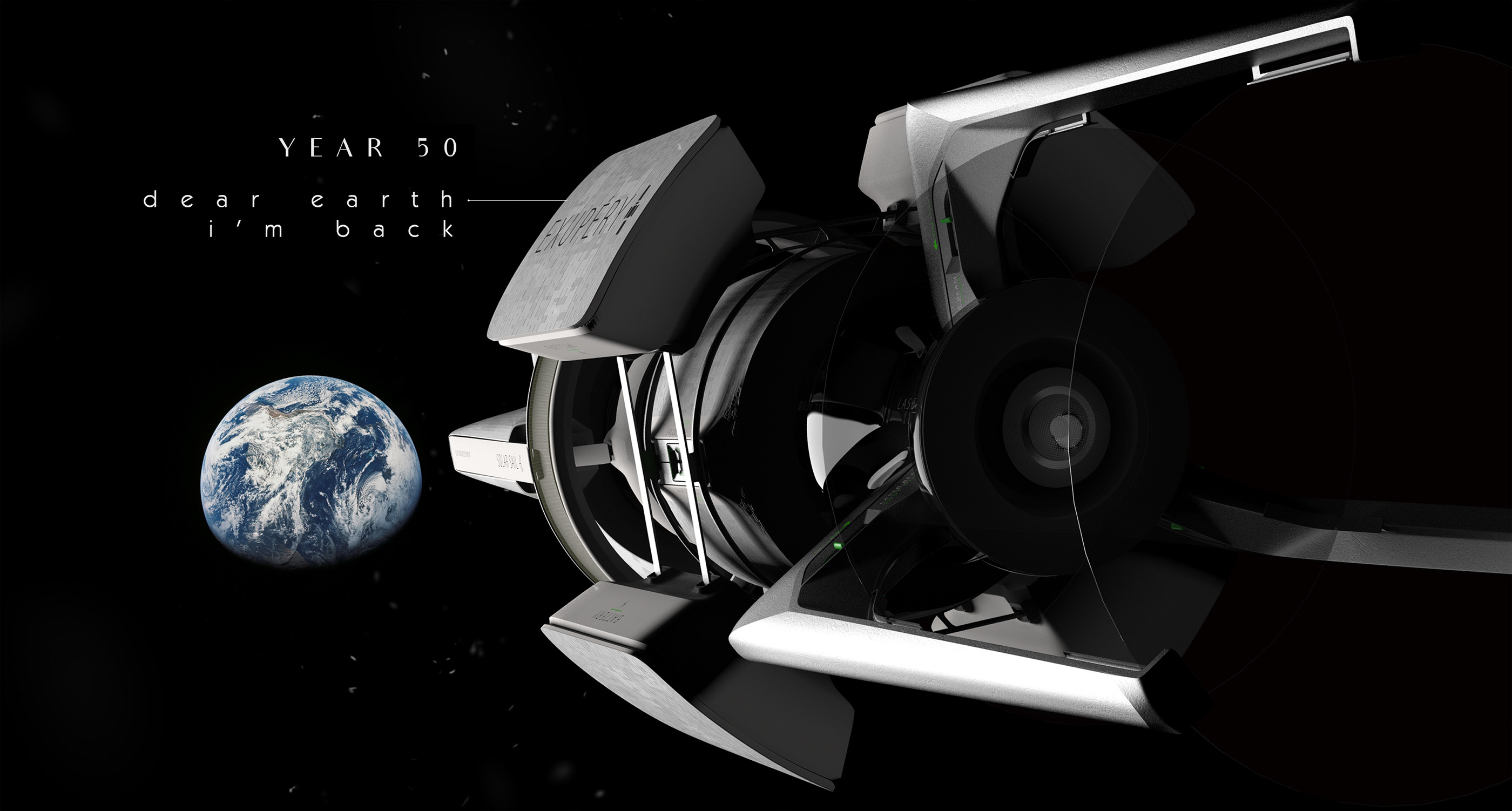 white，Space Explorer，E X U P E R Y，