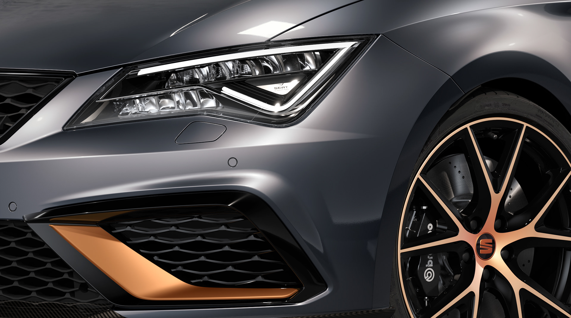 Metal，Automobile design，LEON CUPRA，