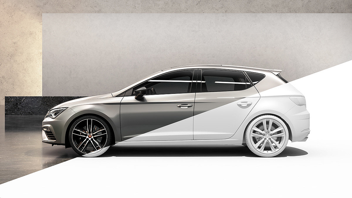 Metal，Automobile design，LEON CUPRA，