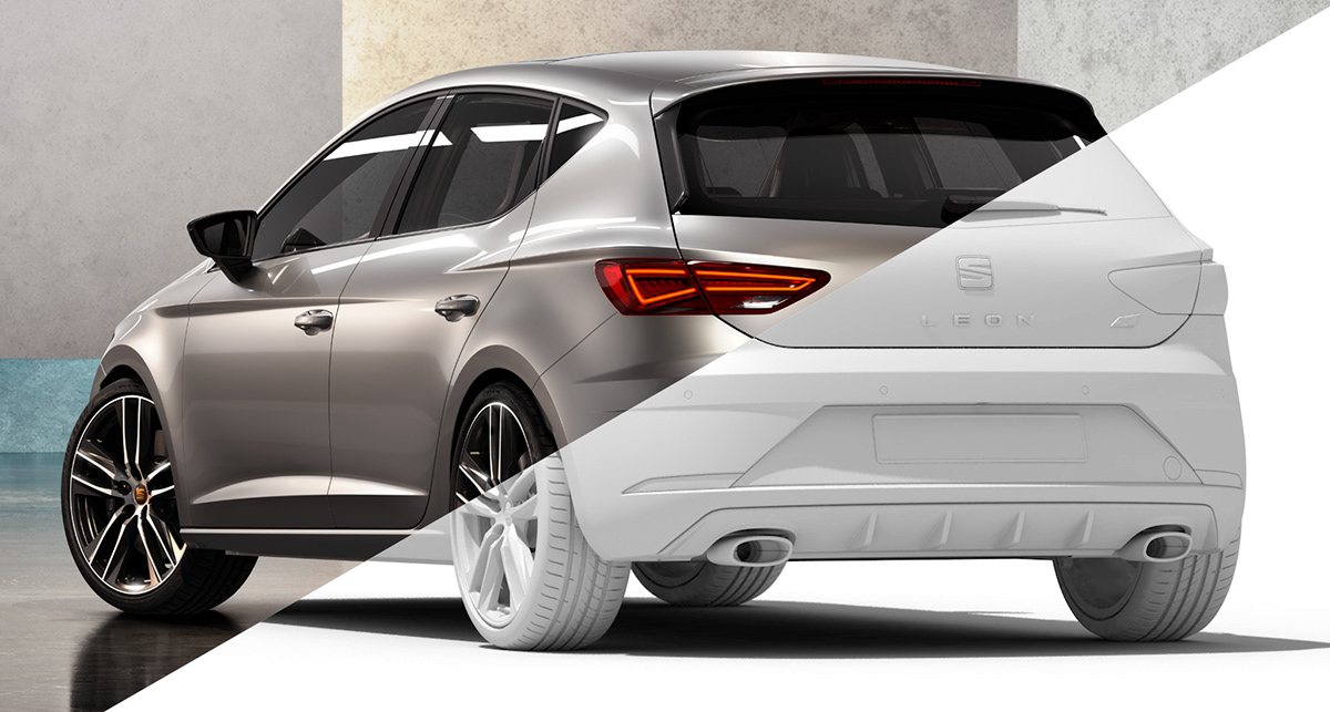 Metal，Automobile design，LEON CUPRA，