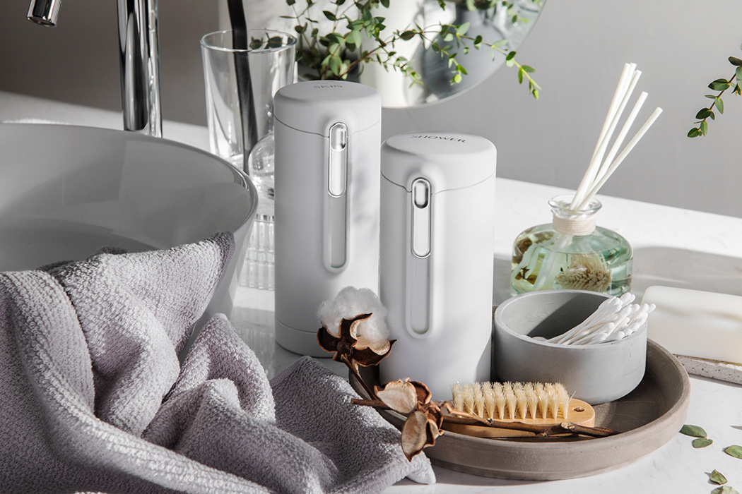 TIC，Travel bottle，white，