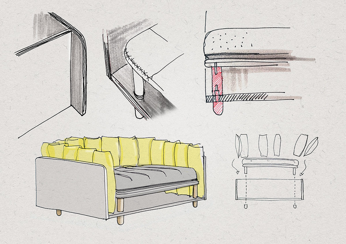 Leisure sofa，Pillow，Pillow，Cushion，