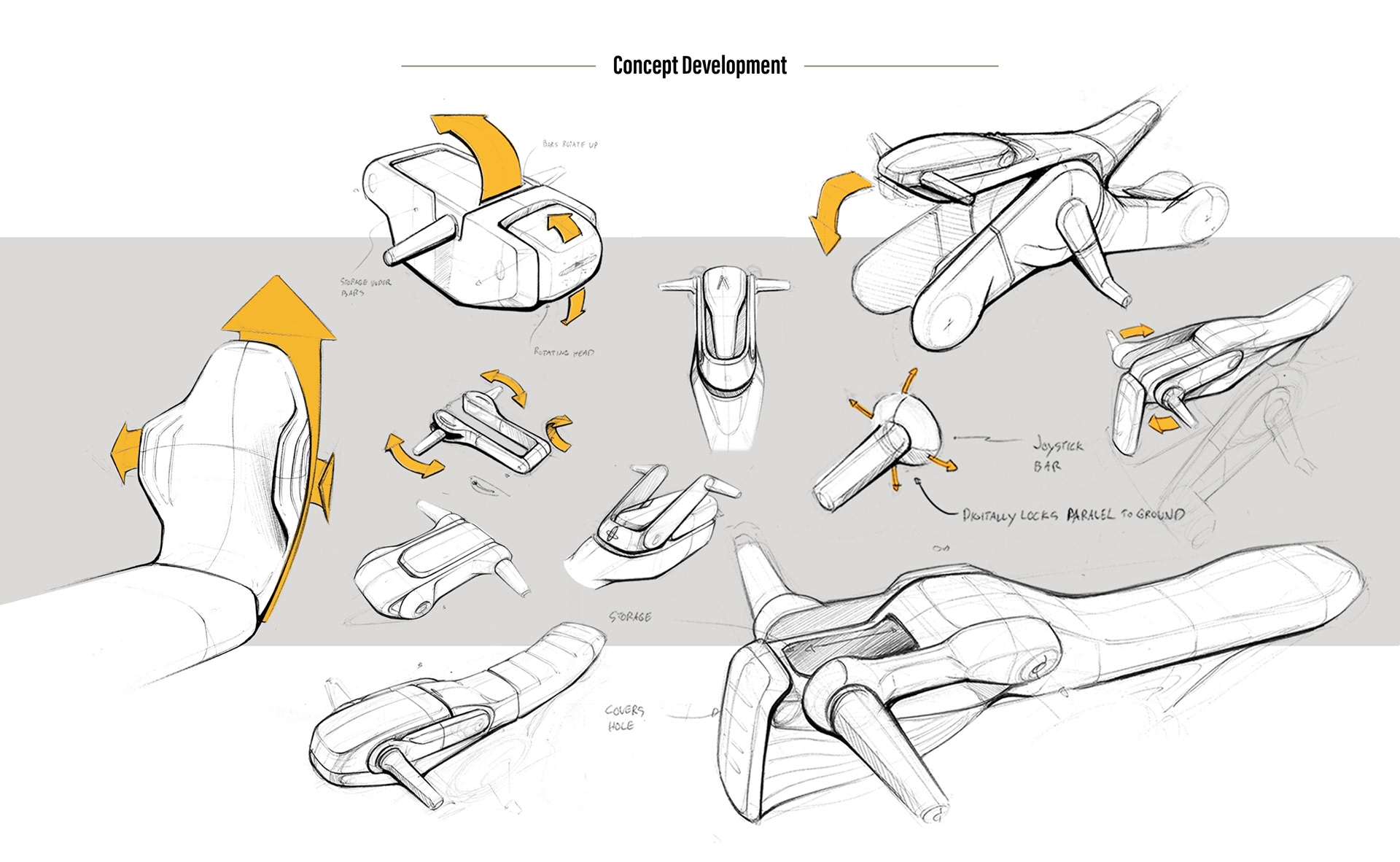 Tricycle，Marvin City Electronic tricycle，industrial design，Automatic design，product design，