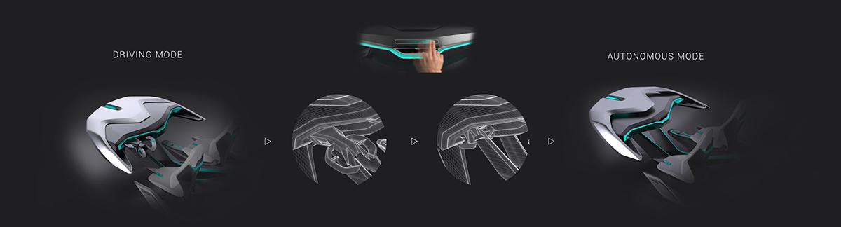 Concept Car，SKODA，Sports car，Interior，