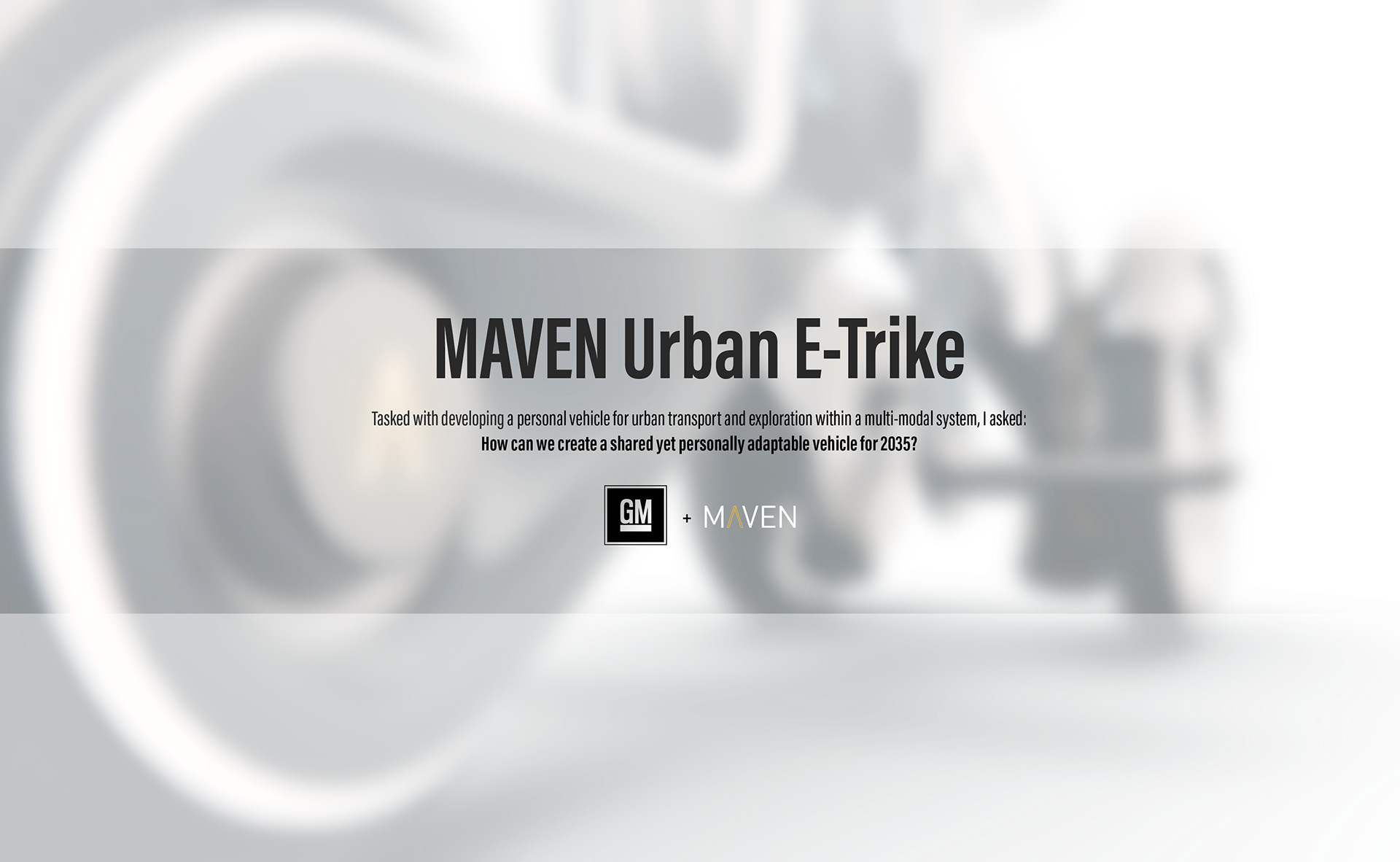 Tricycle，Marvin City Electronic tricycle，industrial design，Automatic design，product design，