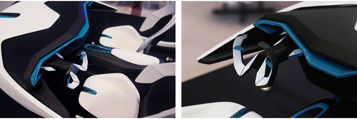 Concept Car，SKODA，Sports car，Interior，