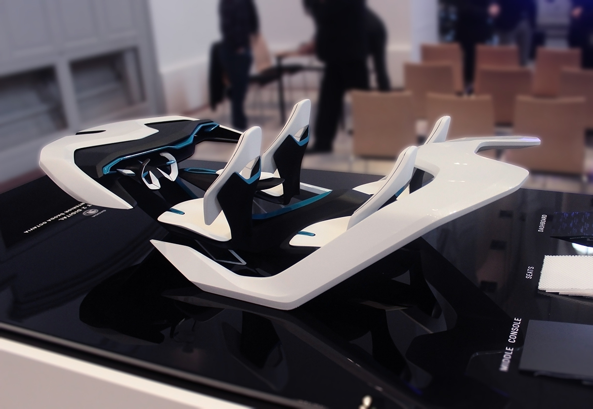 Concept Car，SKODA，Sports car，Interior，