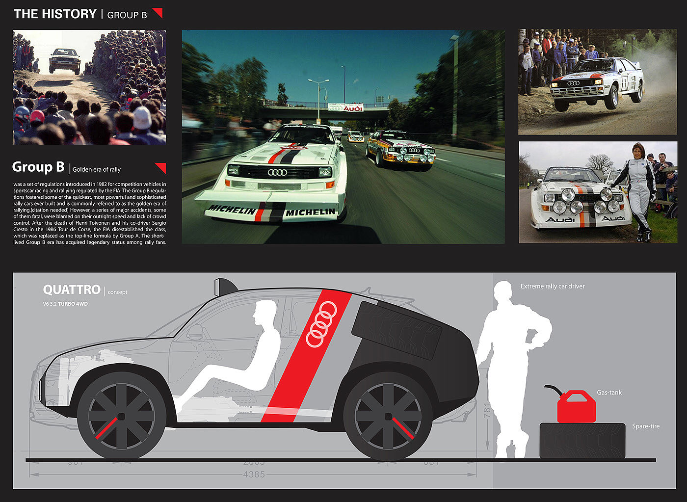 automobile，audi，Hand drawn，Typesetting，Quattro，
