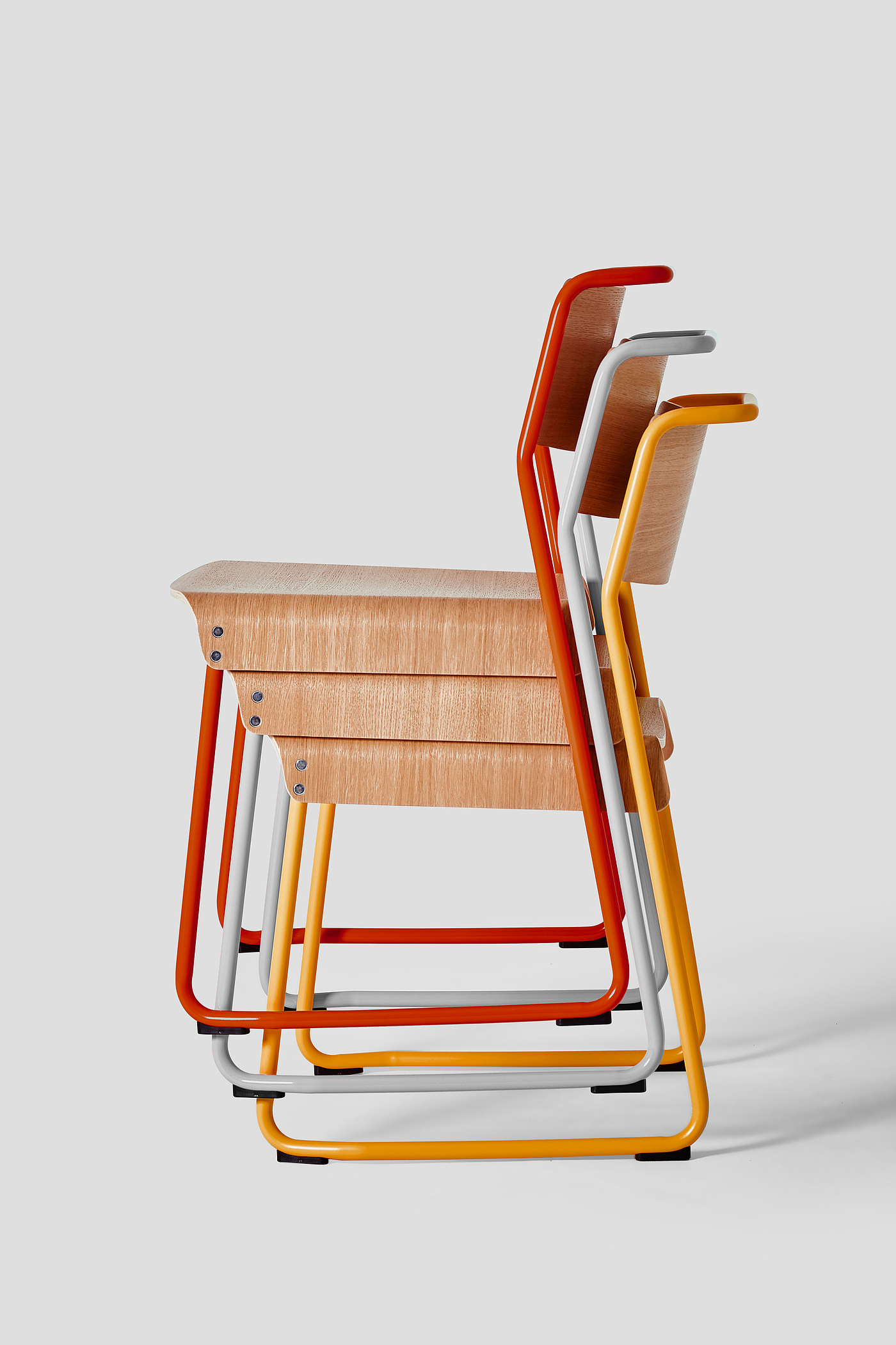 图书馆椅，胶合板，餐椅，长椅，家具，Very Good & Proper，Isokon Plus，