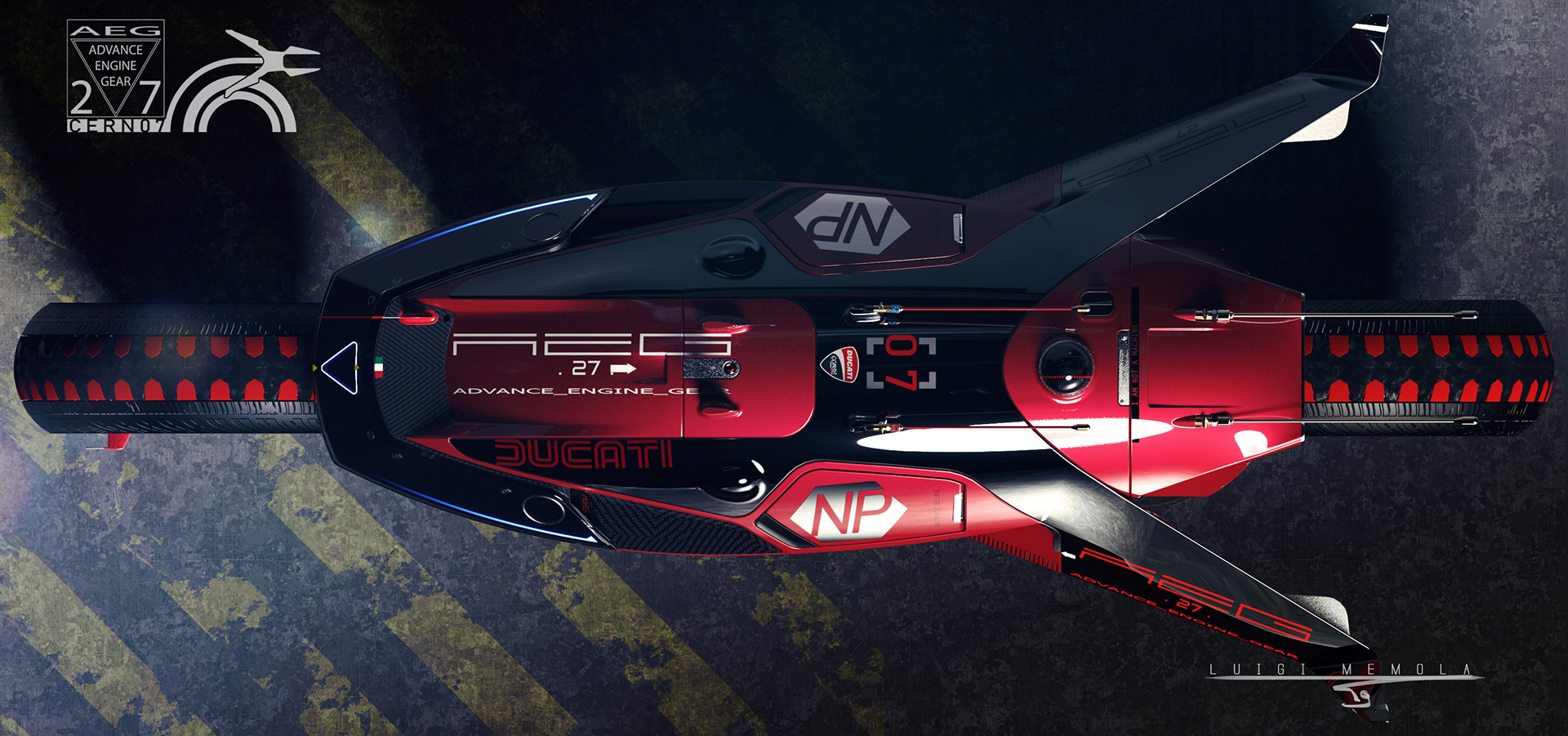 gules，Automatic design，Digital art，Aeg27 cern07 Ducati，High performance motorcycle racing，motorcycle，