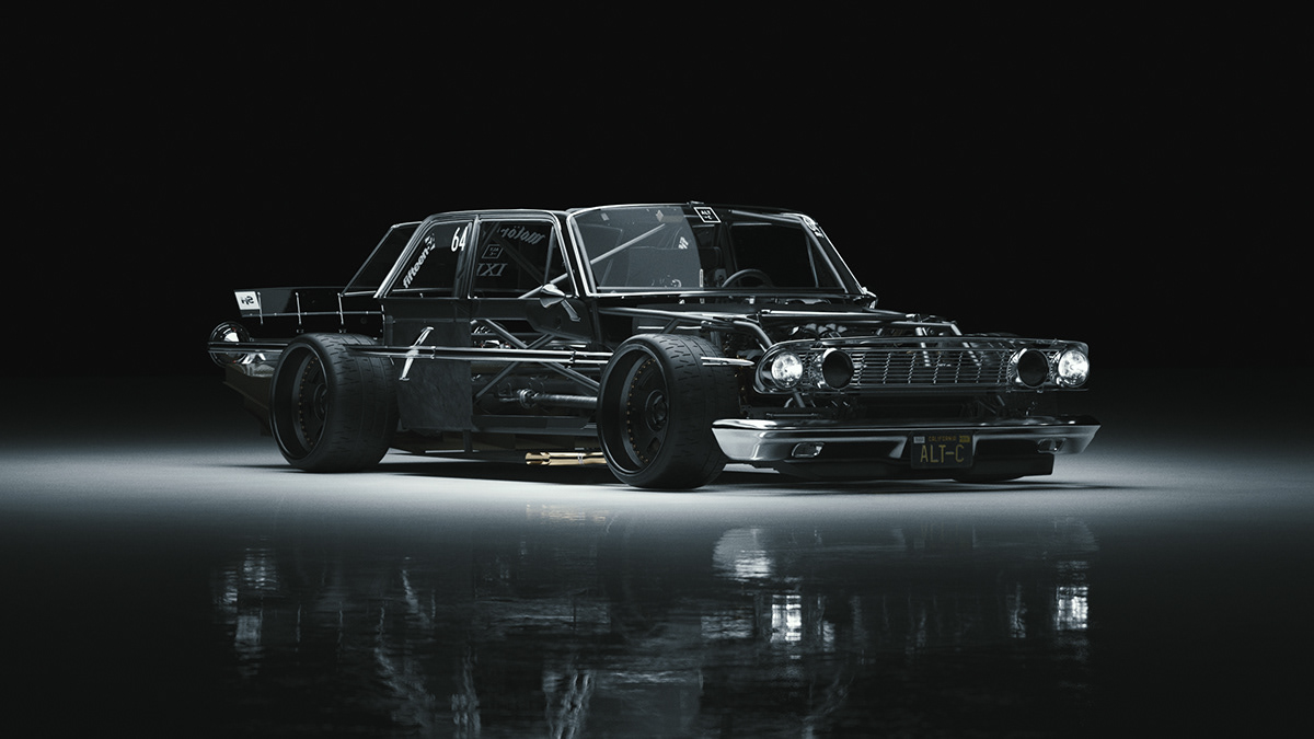 Muscle car，automobile，vehicle，Fairlead，Ash Thorpe，