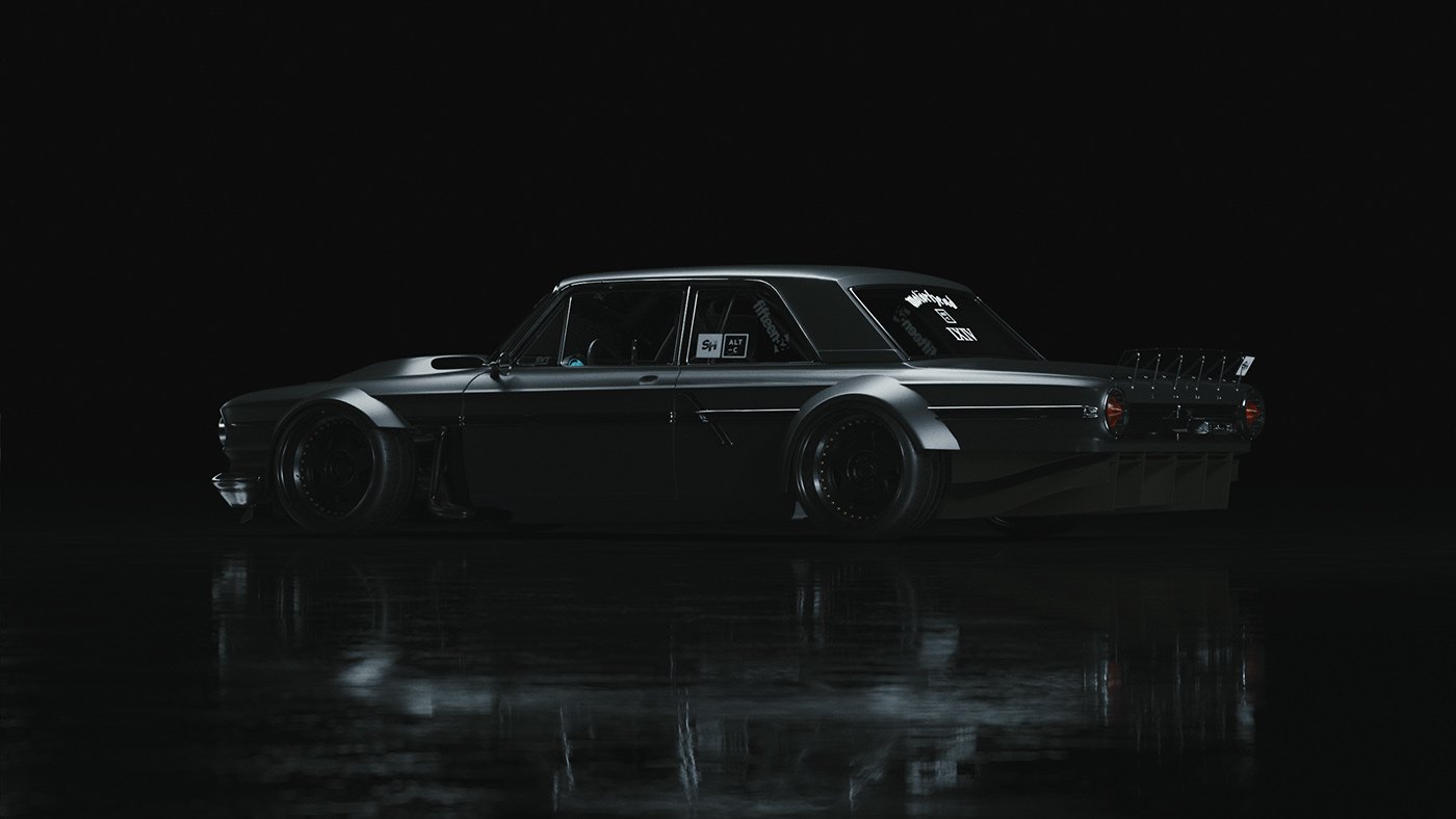 Muscle car，automobile，vehicle，Fairlead，Ash Thorpe，