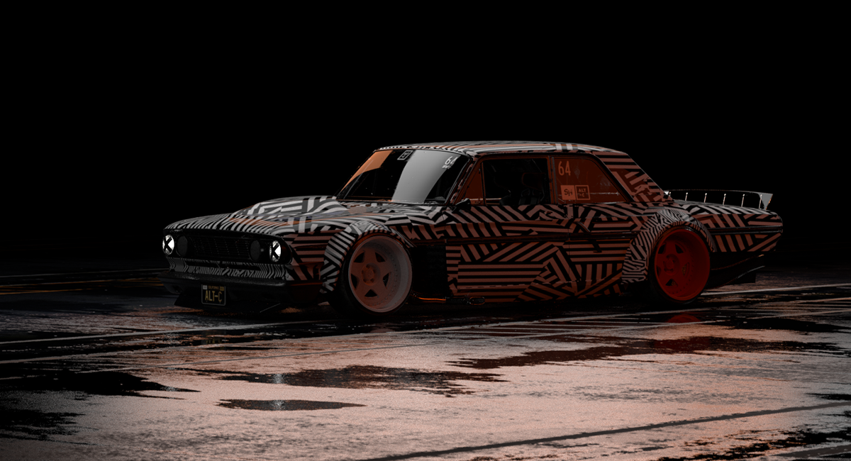 Muscle car，automobile，vehicle，Fairlead，Ash Thorpe，