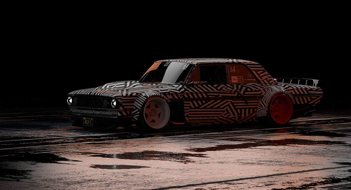 Muscle car，automobile，vehicle，Fairlead，Ash Thorpe，