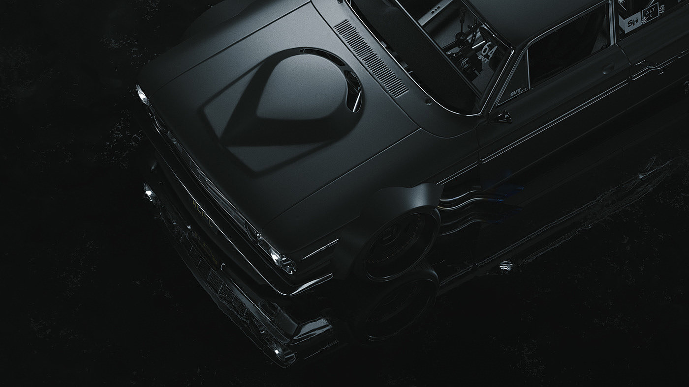 Muscle car，automobile，vehicle，Fairlead，Ash Thorpe，
