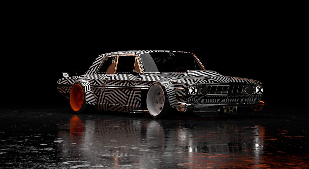 Muscle car，automobile，vehicle，Fairlead，Ash Thorpe，