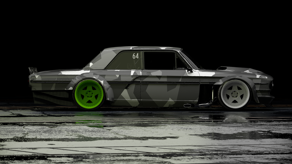 Muscle car，automobile，vehicle，Fairlead，Ash Thorpe，