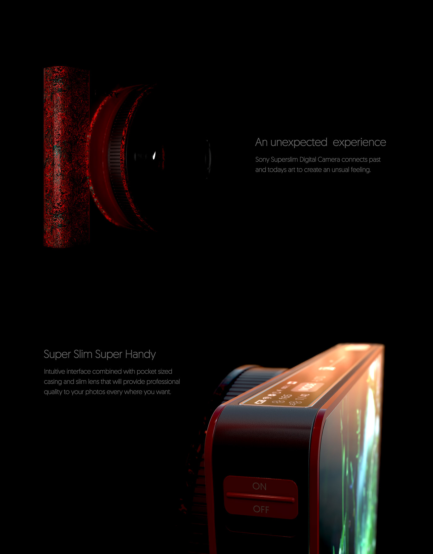 concept，camera，Super smart，Sony，