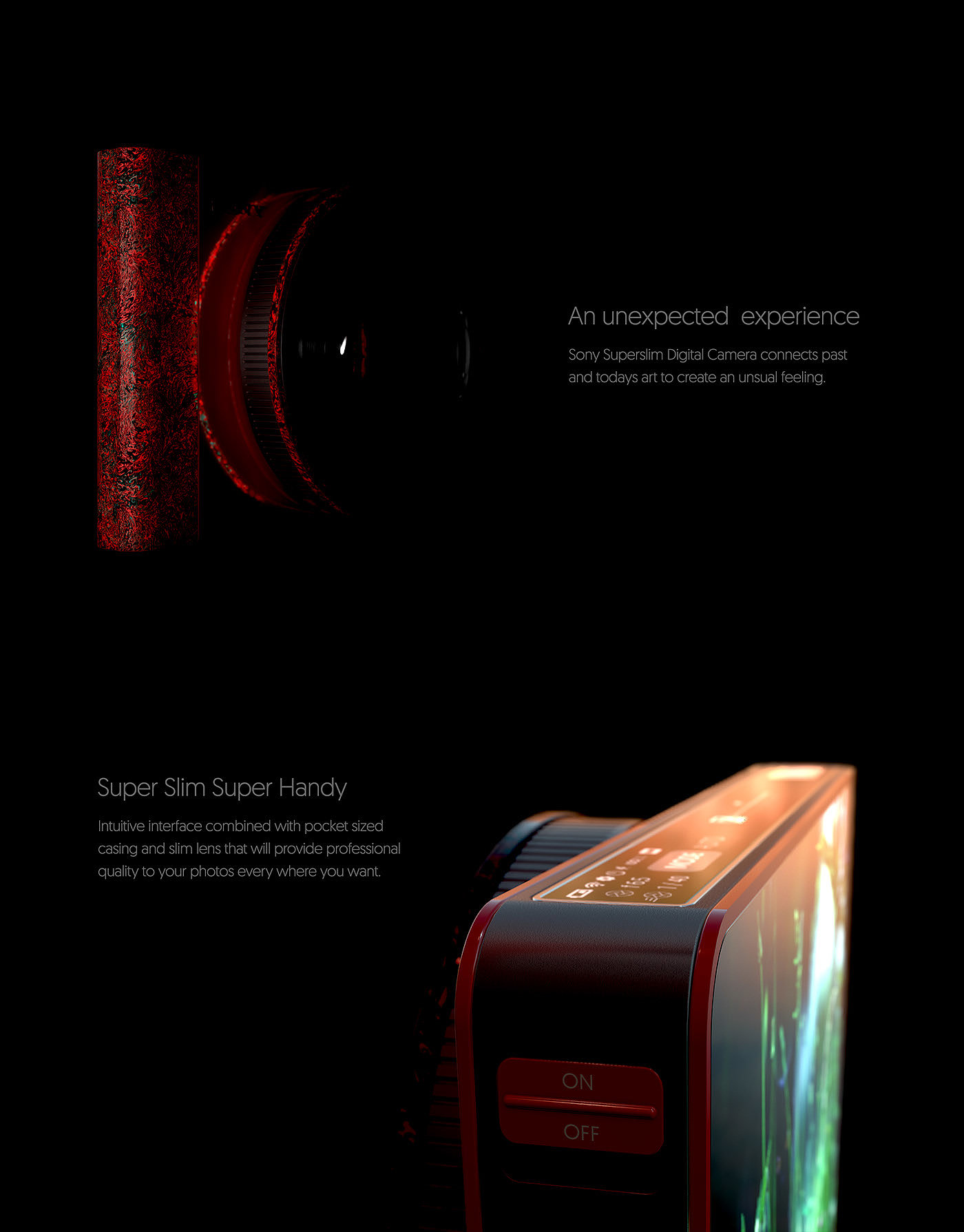concept，camera，Super smart，Sony，