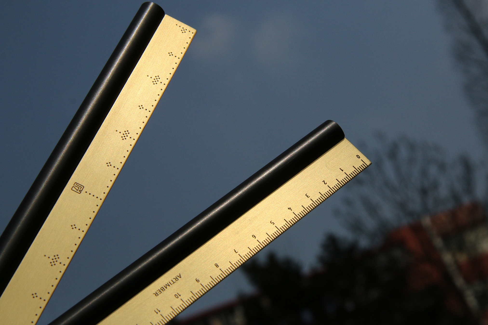 Craftsmanship，Stationery，Contemplative ruler，ruler，original，Cultural creation，