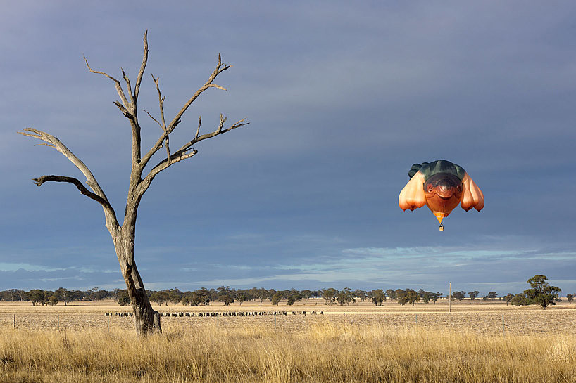 Hot Air Balloon，outdoors，motion，